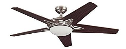 Midori 52” Brushed Nickel Fan