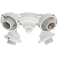 Hunter-99145-Four-Light-Fitter,-White