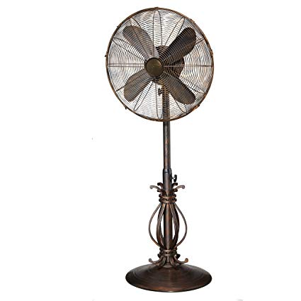 Designer Aire Oscillating IndoorOutdoor Standing Floor Fan