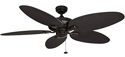 Honeywell Duvall Tropical Wet Rated Wicker Blades Ceiling Fan