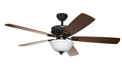 Harbor Breeze Centreville 42 In Brushed Nickel Indoor Flush Mount Ceiling Fan With Light Kit Walmart Com Walmart Com