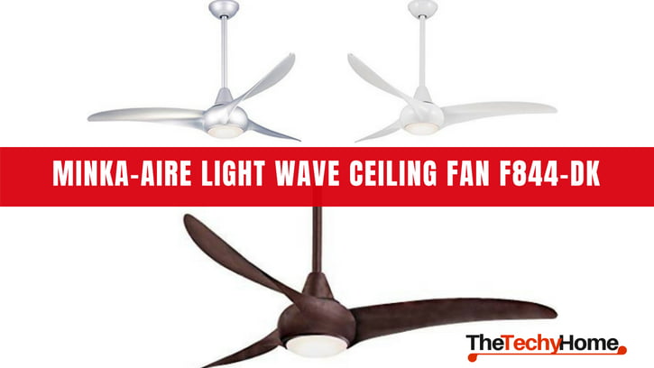 Minka Aire Light Wave Ceiling Fan F844 Dk Review