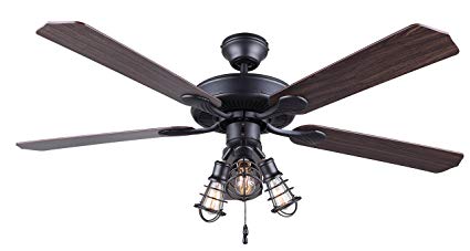 Farmhouse And Rustic Ceiling Fans Thetechyhome